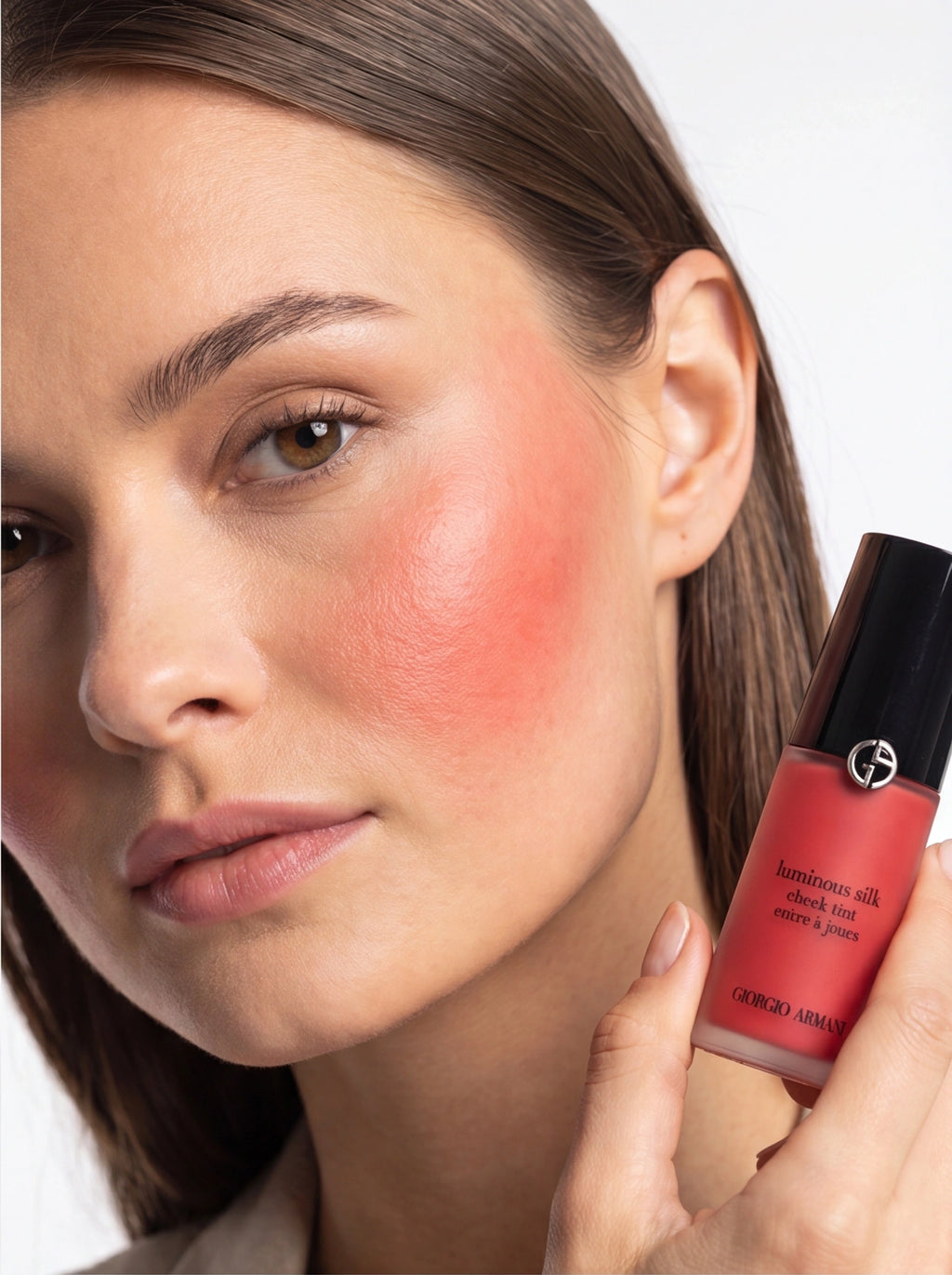 GIORGIO ARMANI - Luminous Silk Cheek Tint - # 41 Flaming Red 190861 12ml/0.4oz